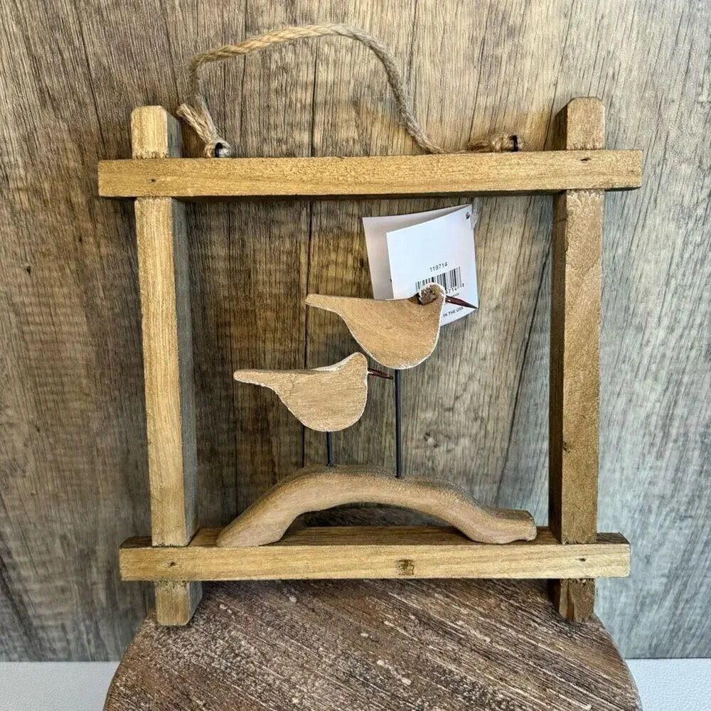 Shore Birds Wood Wall Hanging Home Decor NEW Beach Ocean Home FAST SHIP